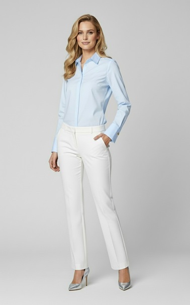Plava NonIron Super Fit - Ženska Košulja