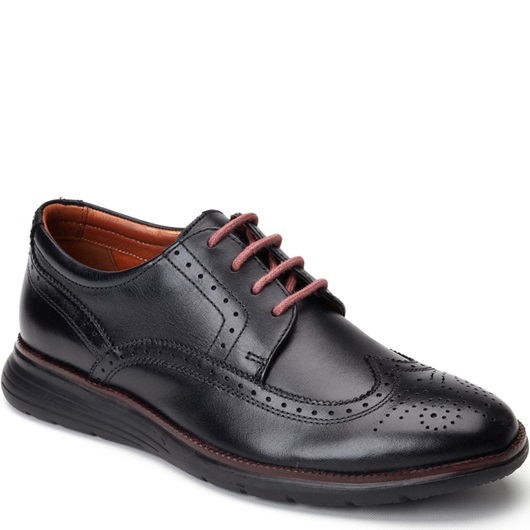 Flight Brogue Black - Base London