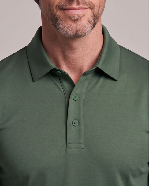 Diamond Polo Majica - Sage Green 