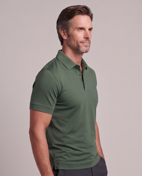 Diamond Polo Majica - Sage Green 