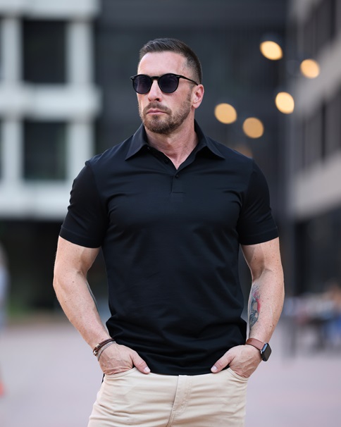 Diamond Polo Majica - Roma Nero