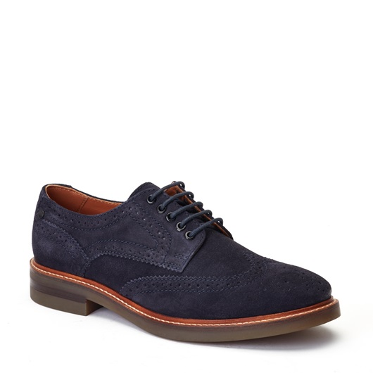 Hatfield Suede Navy - Base London