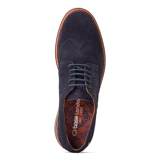 Hatfield Suede Navy - Base London