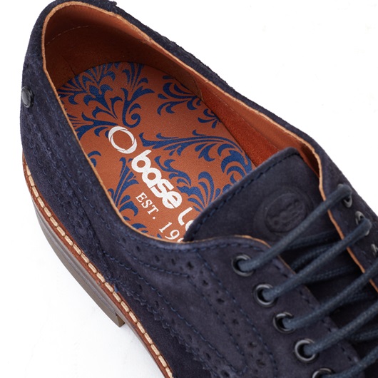 Hatfield Suede Navy - Base London